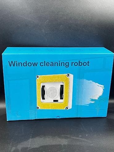 can əti: Pəncərə Təmizləmə Robotu – kvadrat dizayn, vakuumla şüşəyə yapışma və — 3