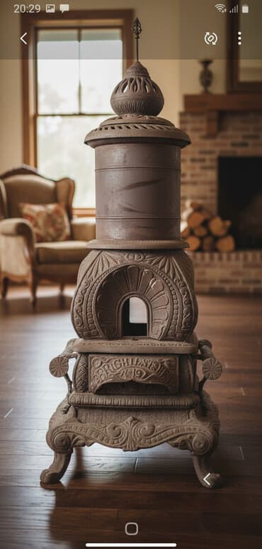 əşyaların alışı: Qədim kamin kömürlə qiymət razılaşma — 1