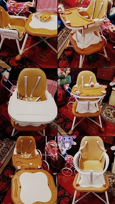 стуля: Uşaq yemək stulu – çevrilə bilən model.DEKABRDA 80 MANATA — 9