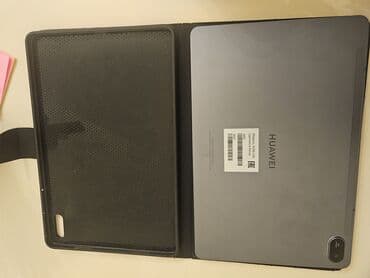 Huawei planşet + örtük 📌 Bir il öncə alınıb.Az istifadə olunub.Sadəcə