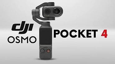 adaptırlar: DJI Osmo Pocket 4 – cib ölçüsündə güclü stabilizasiya və yüksək — 1