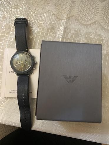 kohnə sifer: Emporio Armani kişi qol saatı- Original - Brend: Emporio Armani - — 8