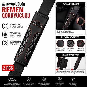 Aksesuarlar və tüninq: Avtomobil üçün təhlükəsizlik kəməri qoruyucusu. Təhlükəsizlik — 2