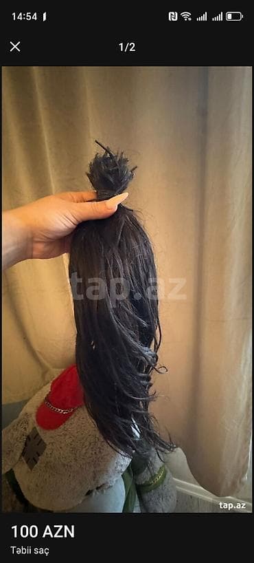 xonça sekilleri: Qaynaq saçlar, Təbii — 1