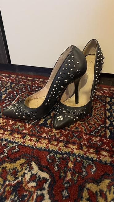 hello bar 9000: ALDO qadın tufliləri – yüksək dabanlı, ucu sivri model. Rəng: qara — 1