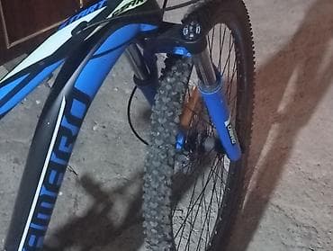 Dağ velosipedi – 29” təkərlər, amortizatorlu çəngəl və Shimano — 1