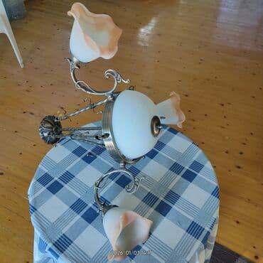 Настольные светильники: Люстра, 3 лампы — 2