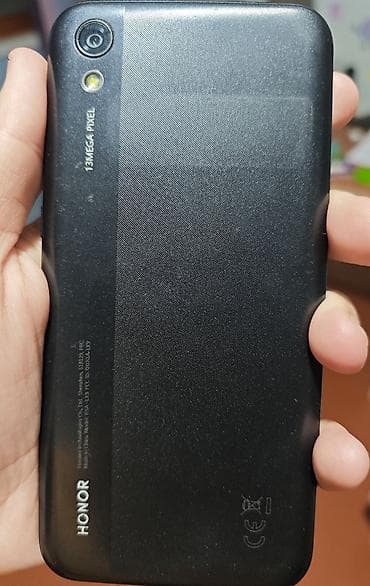 Honor 8S, 32 GB, rəng - Qara, Sensor, İki sim kartlı, Face ID