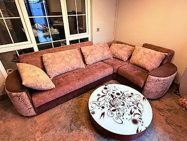 divan üçün parçalar: Künc divan dəsti - Hər iki tərəfi açılır, hər iki tərəfi bazalıdır – — 5