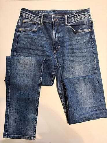 cins kombinzon: Kişi şalvarları dəsti - 2 cüt cins şalvar: orta və açıq mavi rənglər — 1