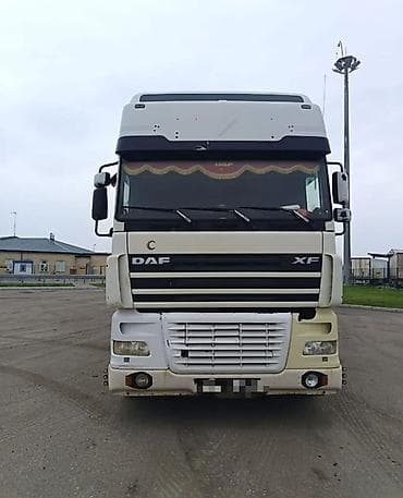 DAF XF yük maşını – tentli yarımqoşqu ilə Xüsusiyyətlər: -