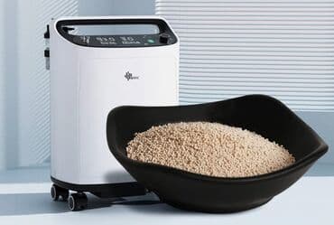 cuce ucun su qabi: Oksgen konsentratoru üçün qum.(zeolit) — 1