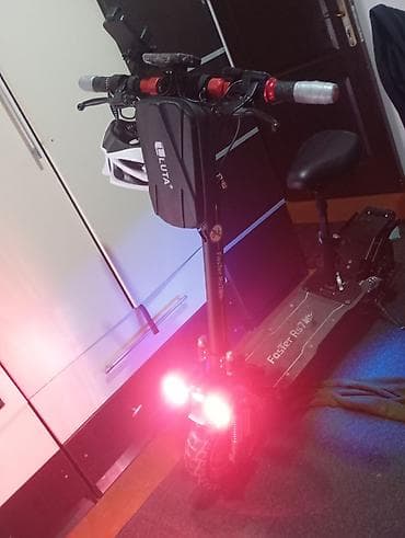 Elektrik nəqliyyatı: Elektrik skuter – Foster RS11 - Güclü ikiqat amortizator sistemi və — 3