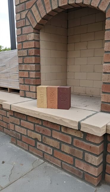 бетонные кольца больших размеров: Oda davamli kərpiclər — 2