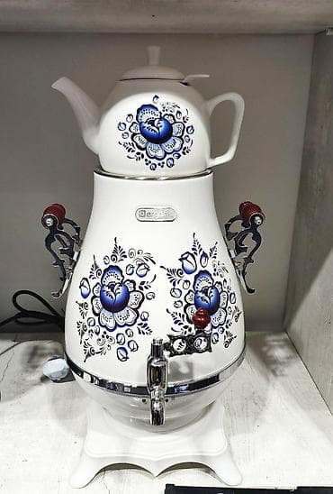 samavar ucuz: Elektrik samovar Bergamo made for Germany 6 litr tutumlu Termostatli — 1