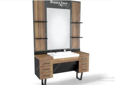 soft home: Yeni, Saş kəsimi üçün masa, Güzgülü — 5