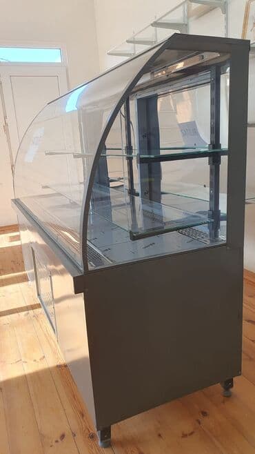 Soyuducu avadanlığı: Mağaza,şirniyyat, restoran üçün ideal soyuducu vitrin tam yenidir 1 — 2