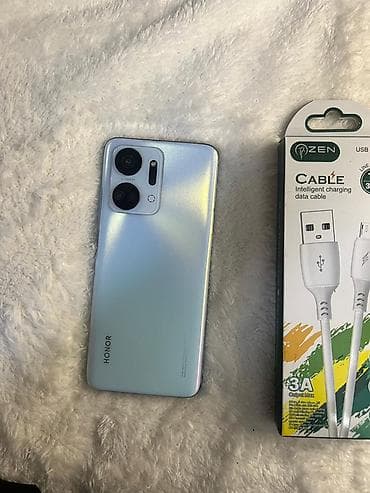 honor planset: Honor X7a, 128 GB, Barmaq izi, Face ID — 6