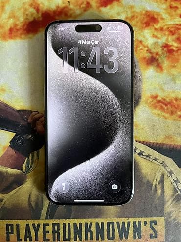 iphone 4 telefonunu al: IPhone 15 Pro, 128 GB, Natural Titanium, Zəmanət, Simsiz şarj, Face ID — 8