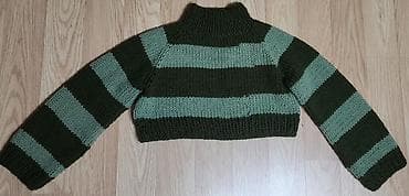 qadinlar: Sviter, S, rəng - Yaşıl — 2