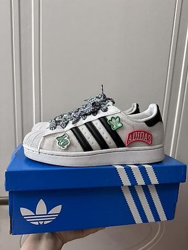 krasofqa: 1 defe geyilib Adidas Originals Superstar krossovkası - Model — 3