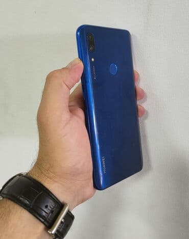 Huawei P Smart, 64 GB, rəng - Göy, Barmaq izi, İki sim kartlı, Face ID lalafo.az -da Huawei P Smart, 64 GB, rəng - Göy, Barmaq izi, İki sim kartlı, Face ID