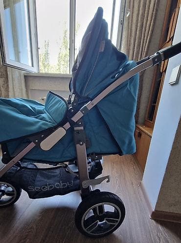 Uşaq arabası – SeeBaby üçtəkərli model - Brend/model: SeeBaby - Rəng — 4