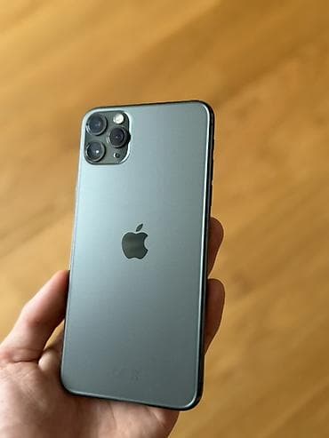 IPhone 11 Pro Max, 64 ГБ, Matte Midnight Green, Face ID — 2