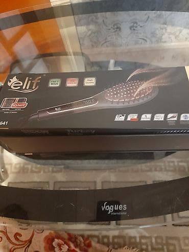 Elif EL 641 saç düzləşdirici daraq - İon texnologiyası (IONIC) –