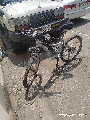 velo mtb: Dağ velosipedi – tam asqılı çərçivə, 26" təkərlər - Çərçivə — 1