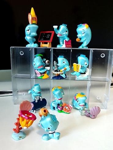 oyuncaqlar: 10 set - Kinder Surprise Oyuncaq Setləri. bir çoxu Azərbaycanda — 6