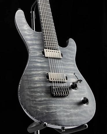 gitara simi: Mayones Regius 7 Guitar B26.5 Antique Black Matte !!! Qutuda yeni — 1