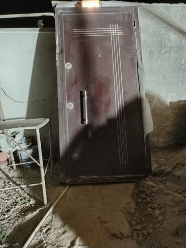 həyət qapsı: Metall qapılar dəsti - Material: polad/metal konstruksiya - Rənglər — 1