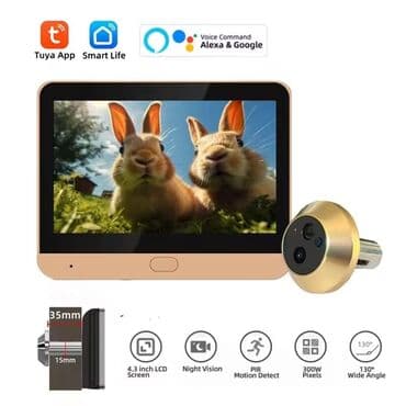 ev kamera: Bu video domofon sistemi istifadəçilərə qapılarının önündə baş — 2