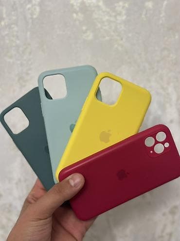 Məhsul: iPhone 11 pro üçün silikon örtüklər (case) - Rənglər: tünd