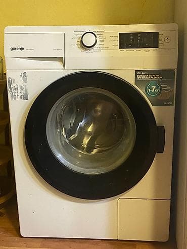 televizor 127 cm: Paltaryuyan maşın Gorenje, 7 kq, Təmirə ehtiyacı var, Avtomat, Qurutmasız, Ünvandan götürmə — 2