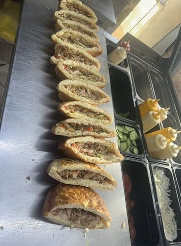 paylama konfet: Dadlı döner sandviçlər iş axtariram - Təzə bişmiş, içi bol — 1