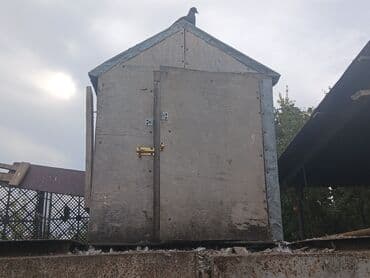 göyərçin yuvaları: Taxta göyərçin yuvası/loftu - Material: qalın kontrplak və sinklənmiş — 3