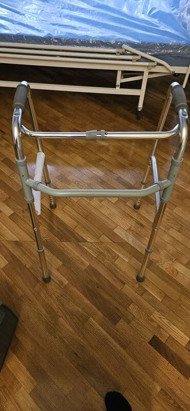 костыли на прокат: Yüngül və möhkəm gəzinti çərçivəsi (walker) - Material — 1