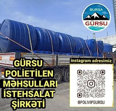 Bak, Plastik, 10000 l l, Yeni