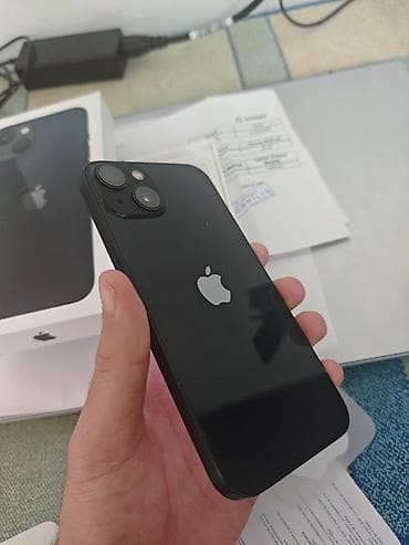 mini pc: IPhone 13, 128 GB, Midnight, Zəmanət, Face ID, Sənədlərlə — 5