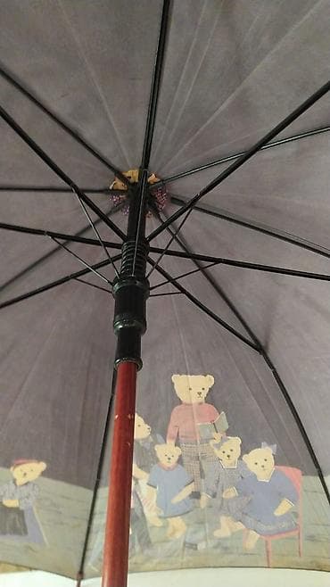 islemis taxta: Uşaq temalı şemsiyə – “TOP N’S” saplı - Tam ölçülü klassik çətir — 2