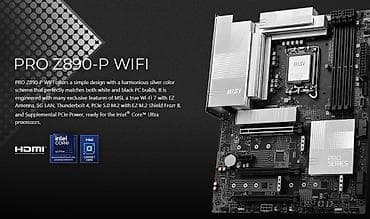 Ana Platası MSI PRO Z890-P WIFI, Yeni lalafo.az -da Ana Platası MSI PRO Z890-P WIFI, Yeni