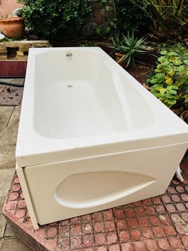 hamam ucun vannalar qiymeti: Az istifadə olunmus Akril vanna – eni -85 sm Uzunlugu-184 sm Qiymət-45 — 1