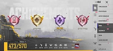 PUBG Mobile hesabı – yüksək səviyyəli və zəngin kolleksiyalı profil — 4