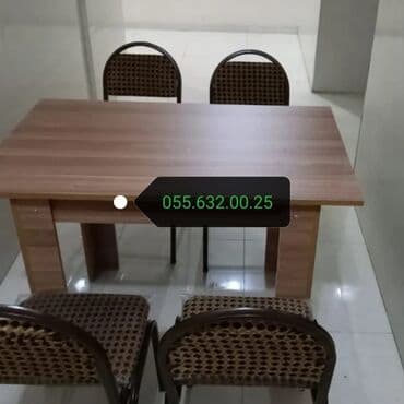 барные столы и стулья: Kurs üsün stol stul desti, Tədris kursları üçün stol stul desti — 25