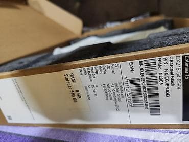 acer extensa: Acer Extensa 15 (EX215-54-55KV) noutbuku Rəng: Charcoal Black Model — 1