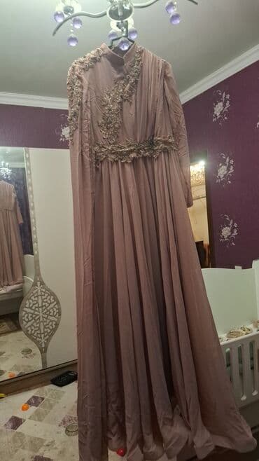 şifon elbise şifon donlar: Ziyafət donu, Maksi — 1