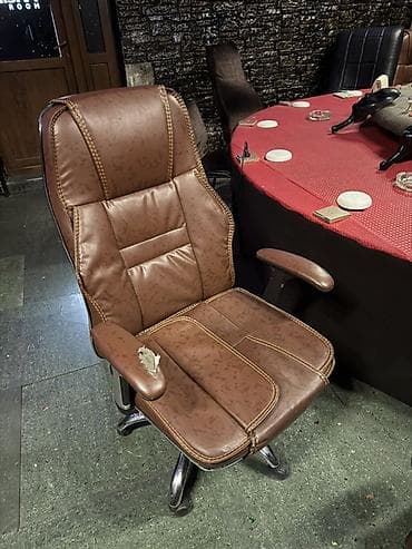 yolka satilir: Təkərli, Qolları tənzimlənmir, Süni dəri — 3