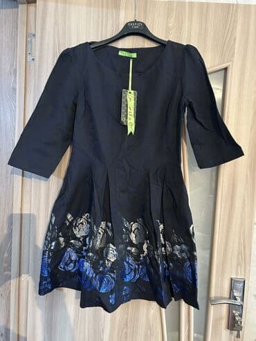 donlar, sarafanlar: Qadın paltarları – müxtəlif modellər - Model 1: Qızılı parıltılı — 3